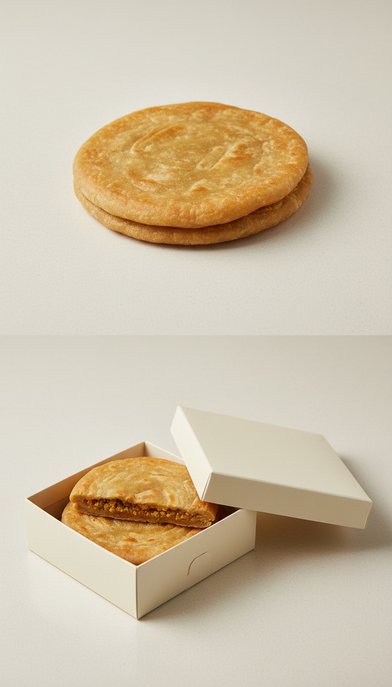 Traditional puranpoli with aromatic chana dal